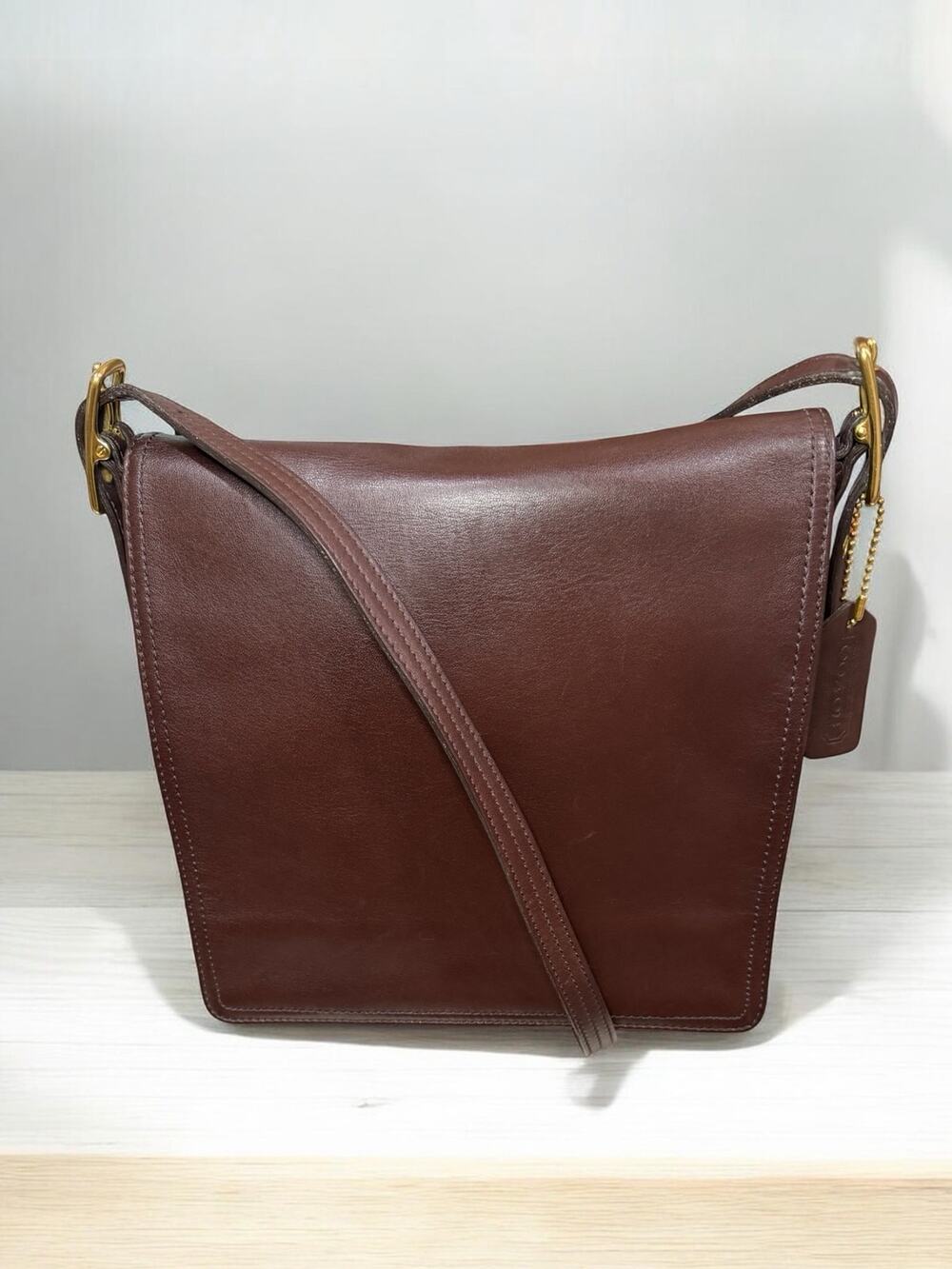 Vintage Coach 9829 Monterey Flap Crossbody Bag